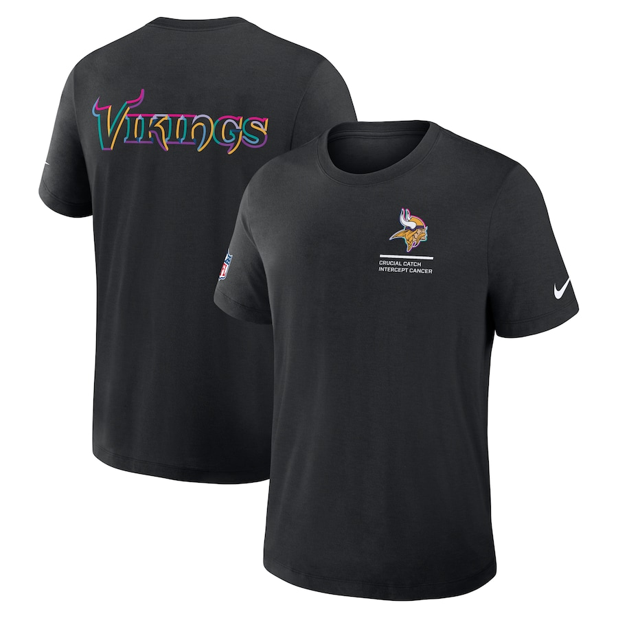 Men Minnesota VikingsNike NFL 2025 T shirt